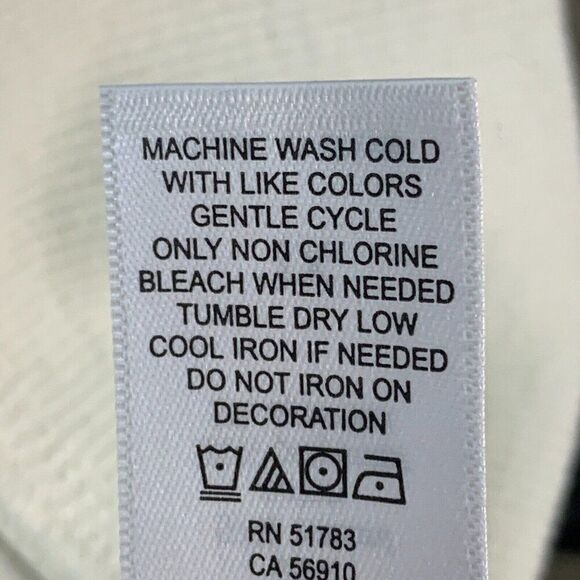 Maurices sz 2X Plus Sweatshirt Nebraska Dip Dye Blue White New NWT - Picture 6 of 6